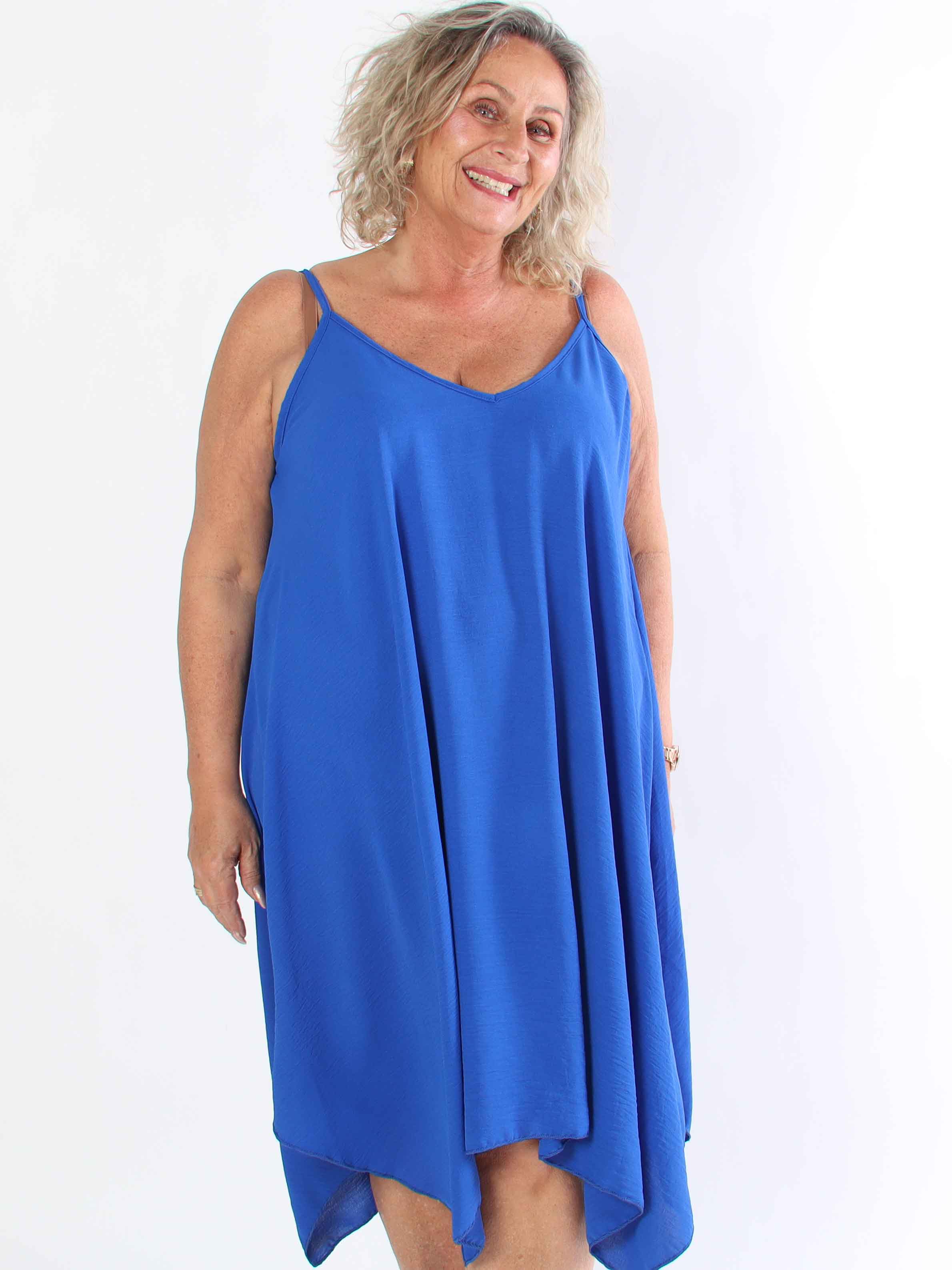 Galadriel - Söt lätt plus size klänning i viskos